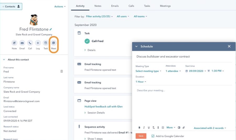 hubspot-google-calendar-integration