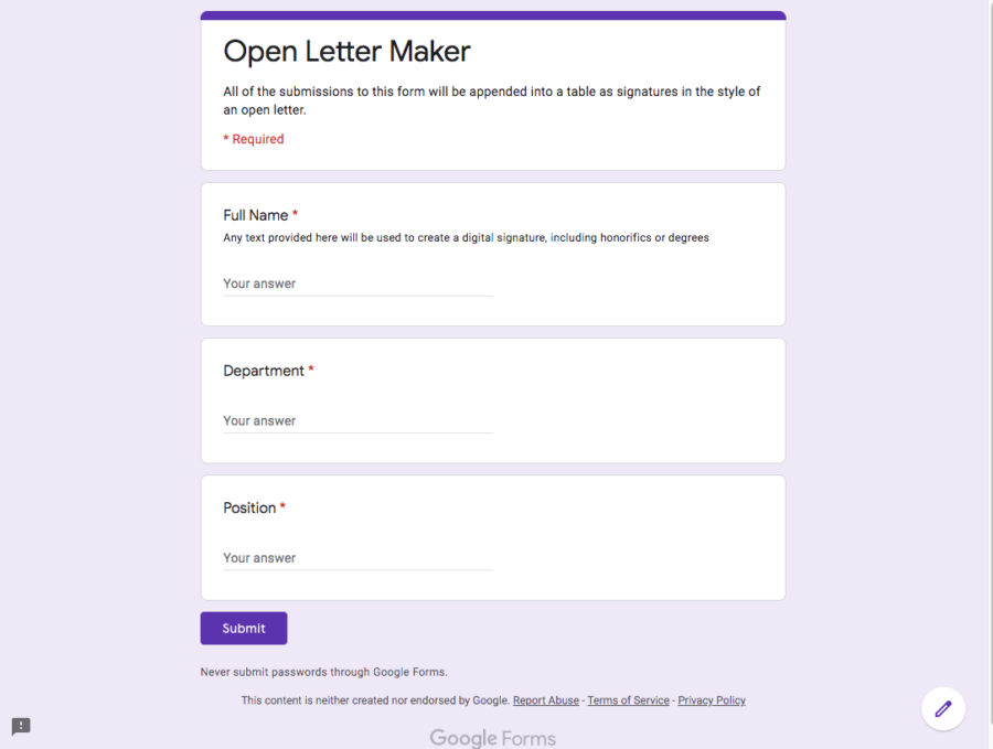 Google Form