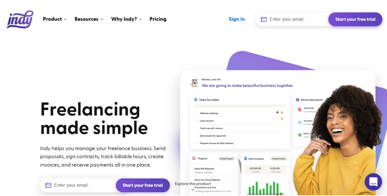 indy project management software